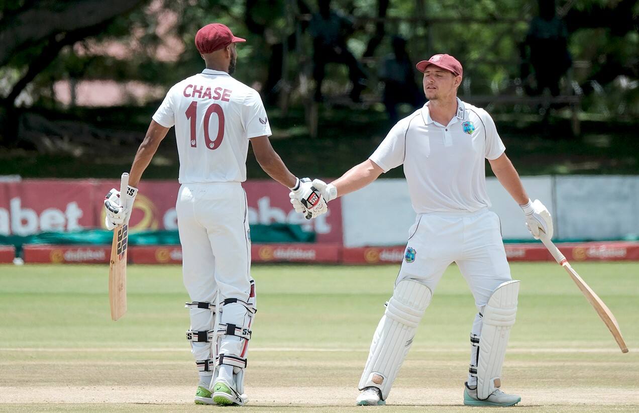 ZIM vs WI 2023 | Chase hits 70 as West Indies stretch lead on rain-curtailed Day 2
